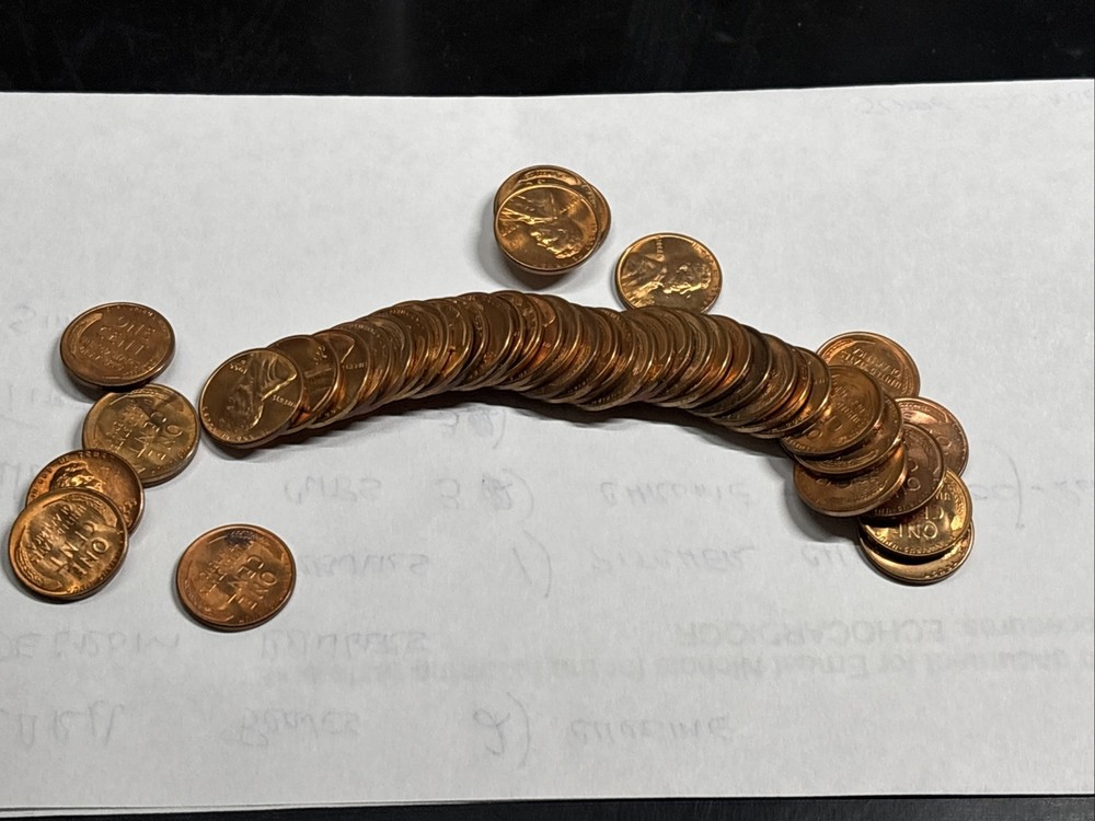1955 S MS Uncirculated Pennies