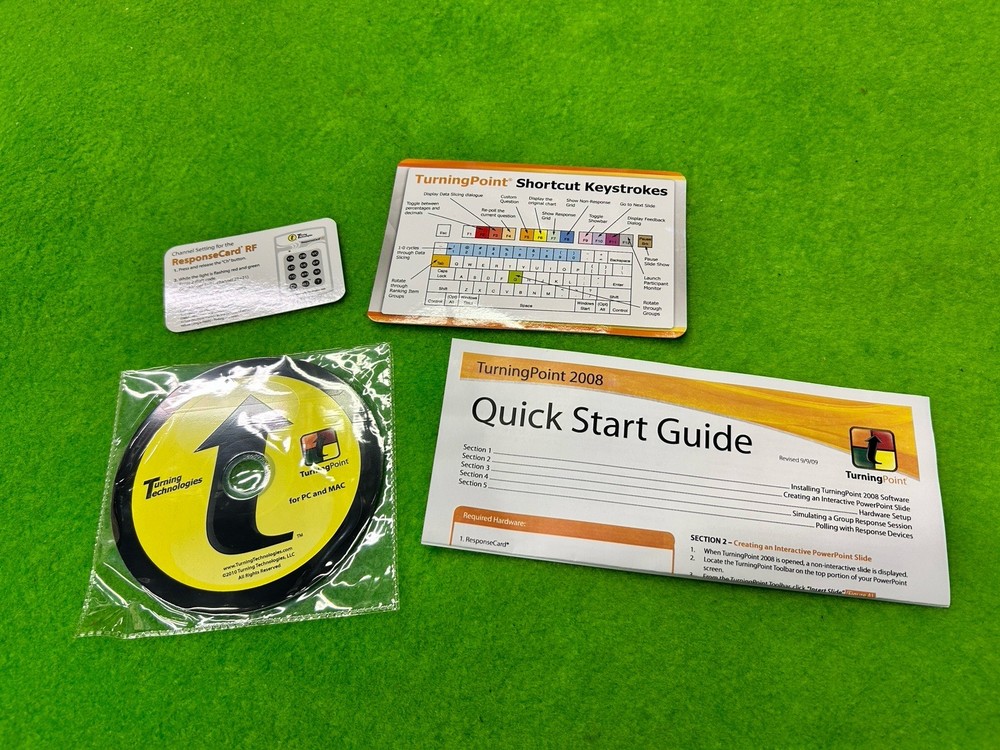 Turning Point Technologies 40 RF Response Card kit