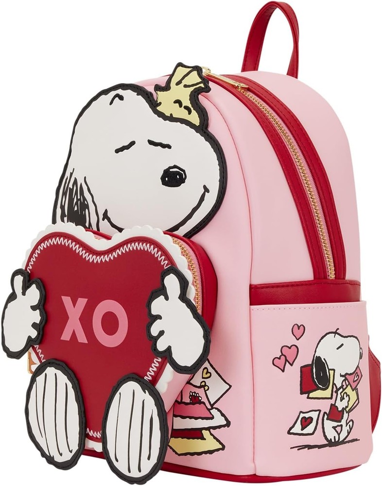 Peanuts Snoopy Valentine's Day XO Mini Backpack Loungefly