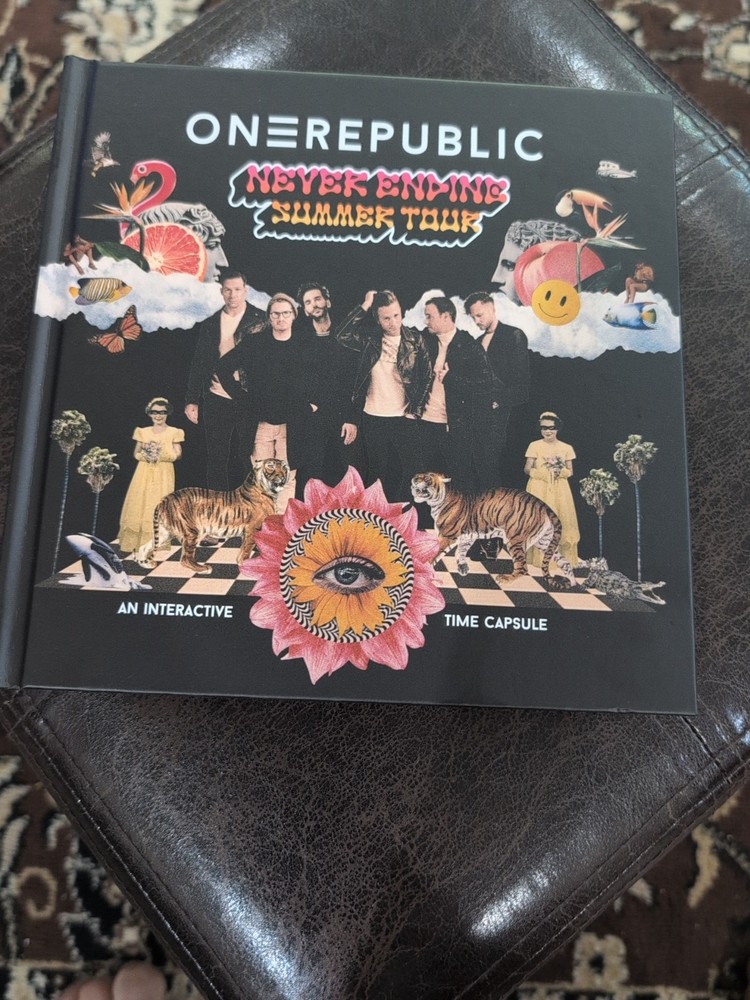 One Republic VIP Exlusive Interactive Book Never Ending Summer Tour