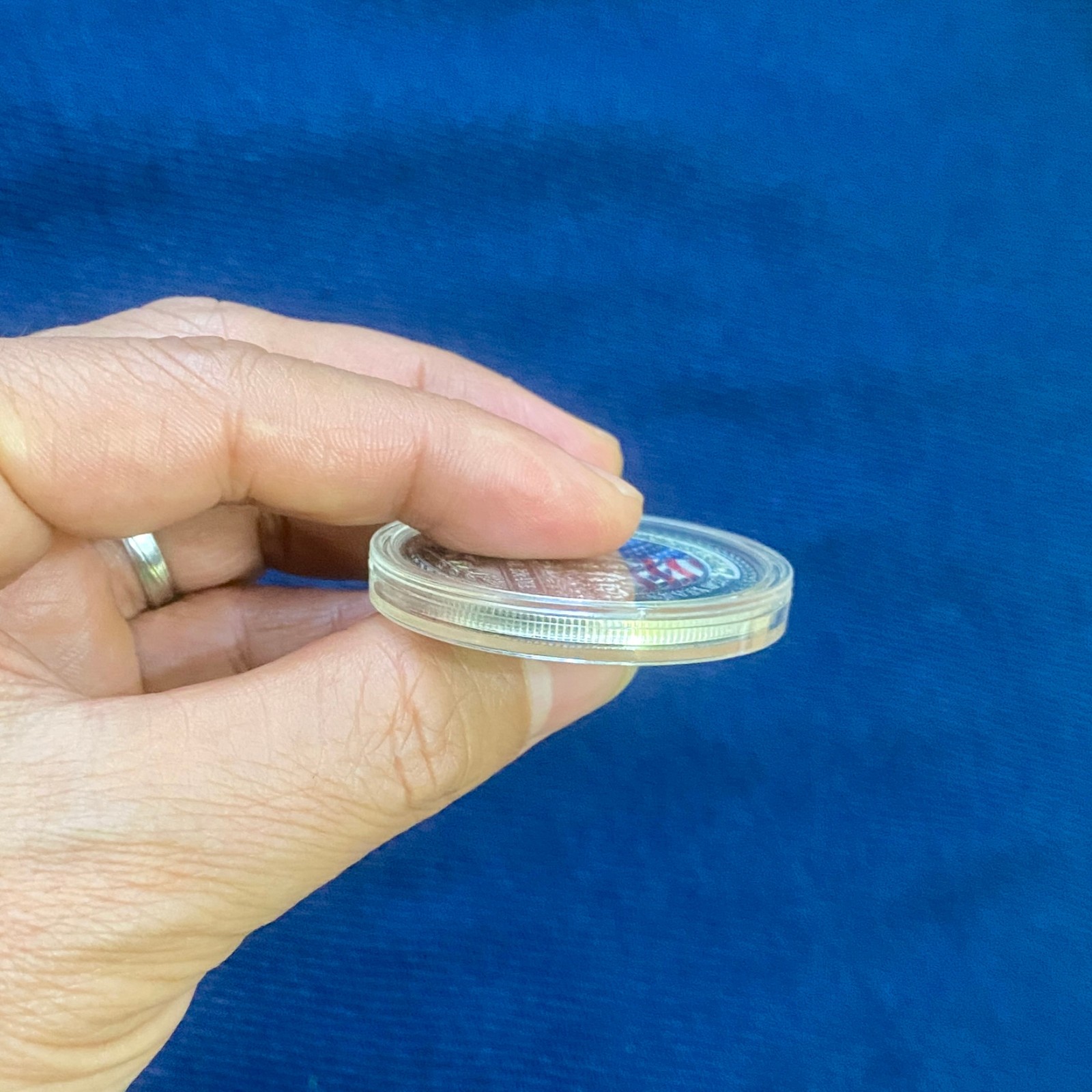 American Bison Spirit Challenge Coin USA 250th Anniversary Souvenir Coin