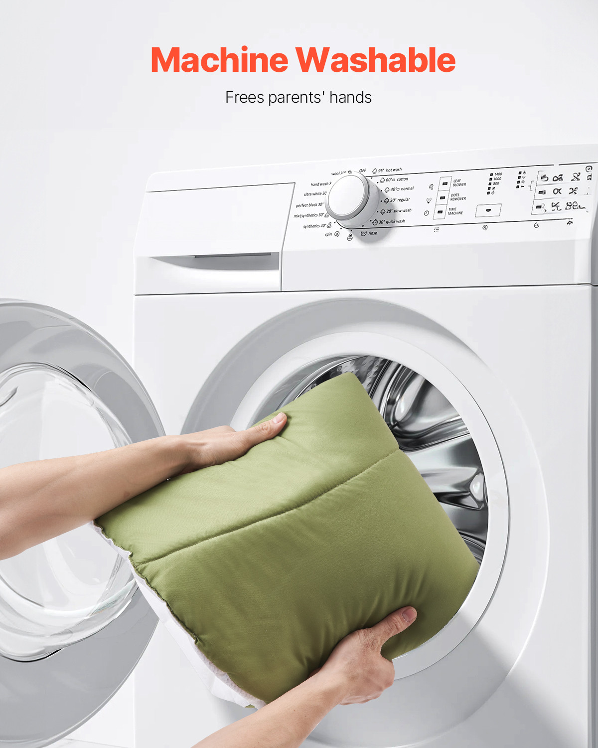 VEVOR Baby Play Gym Mat Tummy Time Activity Mat with 6Sensory Toys 42.9" x 33.5"