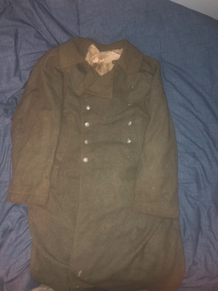 Original German WWII SS Overcoat