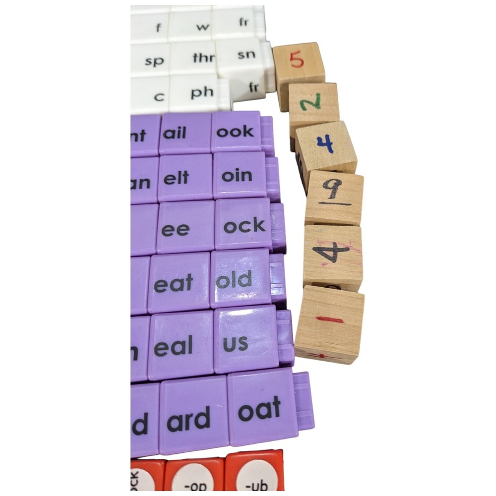 Homeschooling Blocks Word Creation Beginning Ending Elementary School Teachers