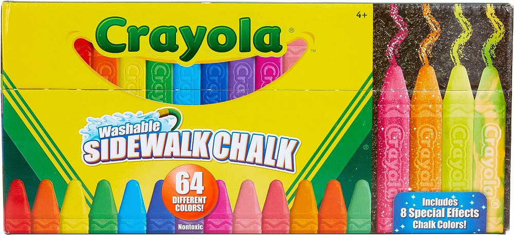 Ultimate Washable Chalk Collection (64Ct), Essential Easter Basket Stuffers, Bul