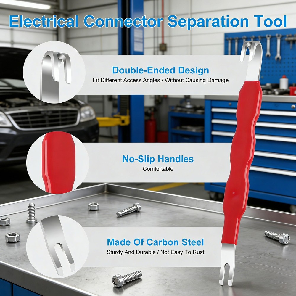 2PCS Electrical Disconnect Plier Connector Separator Removal Tool Kit AutomotiuM