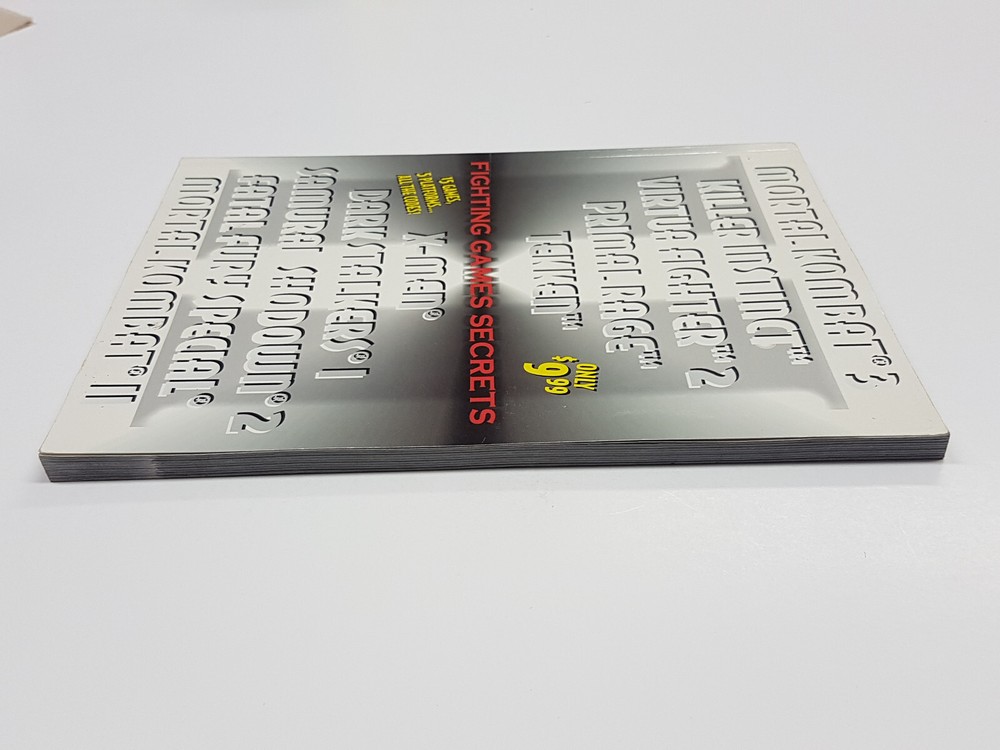 Fighting Games Secrets Totally Brady Games Strategy Guide Book