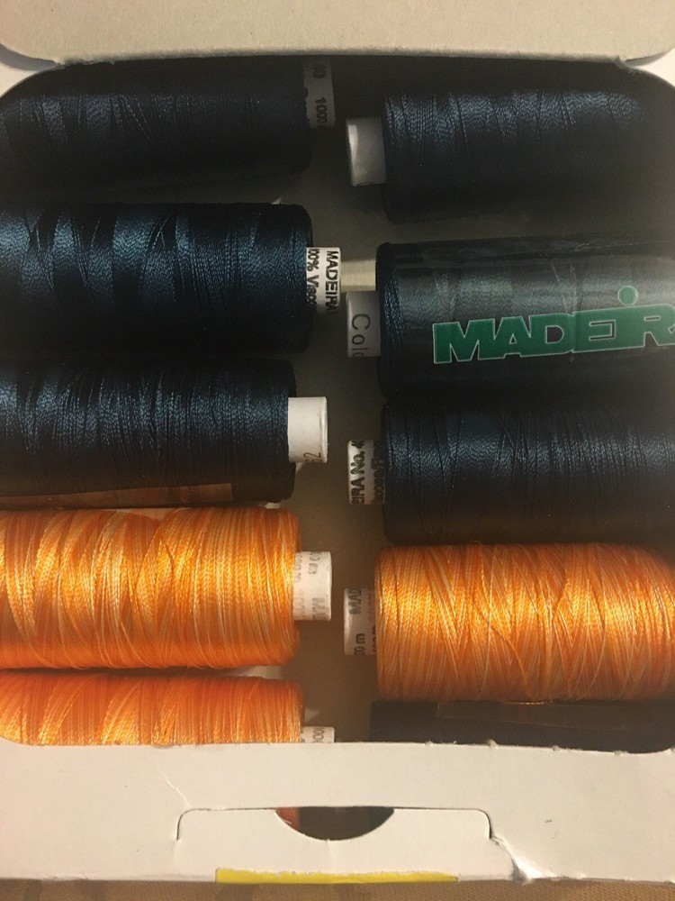 Madeira Rayon Embroidery Thread, 10pcs 1000m