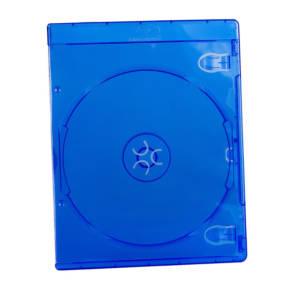 10 Pack Blu-Ray DVD CD Optical Disc Storage Holder 7mm Slim Case Space Saving