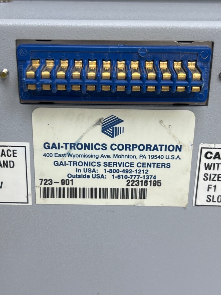 GAI-TRONICS 723-901 REMOTE SMART HANDSET/SPEAKER AMPLIFIER