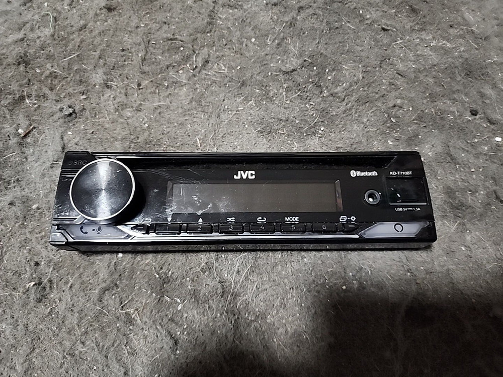 JVC KD-T710BT FACEPLATE ONLY TESTED