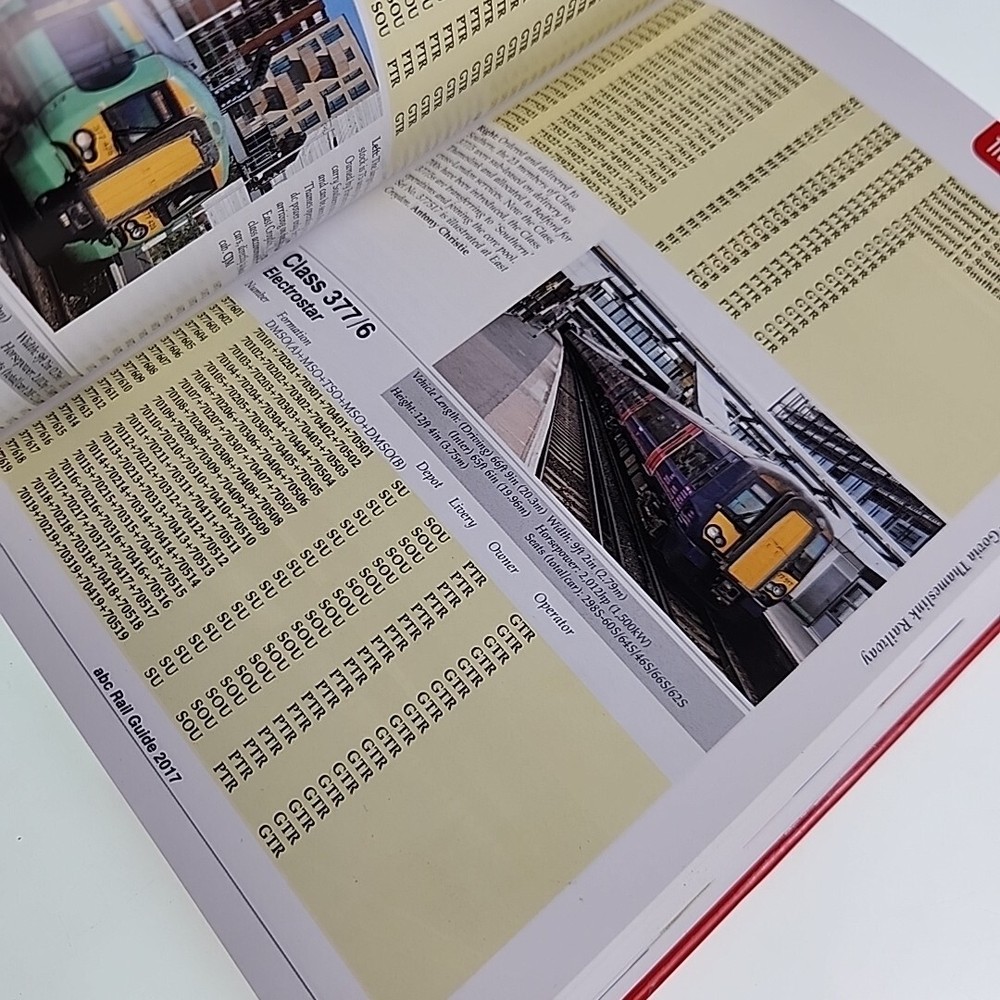 Rail Guide Colin Marsden 2017 Hardback Book