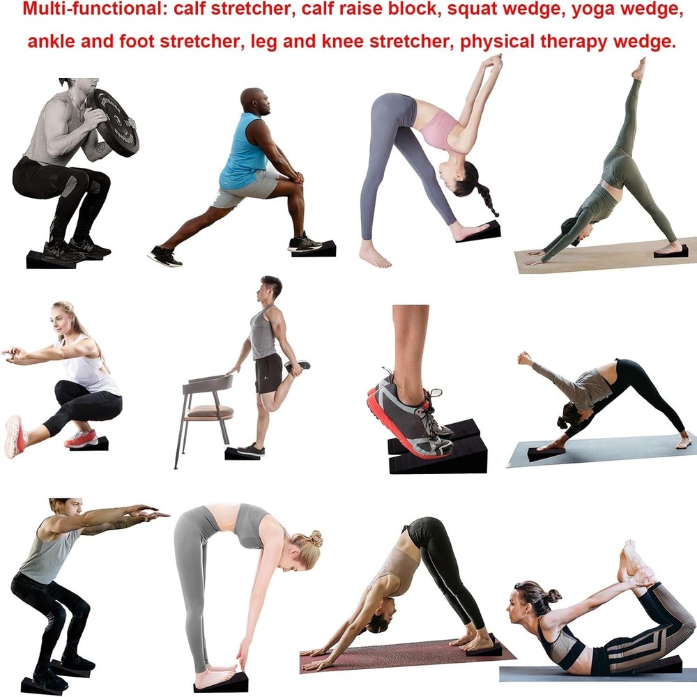 Multi-Functional Slant Board Wedge: Enhance Squats, Deadlifts, and Flexibility