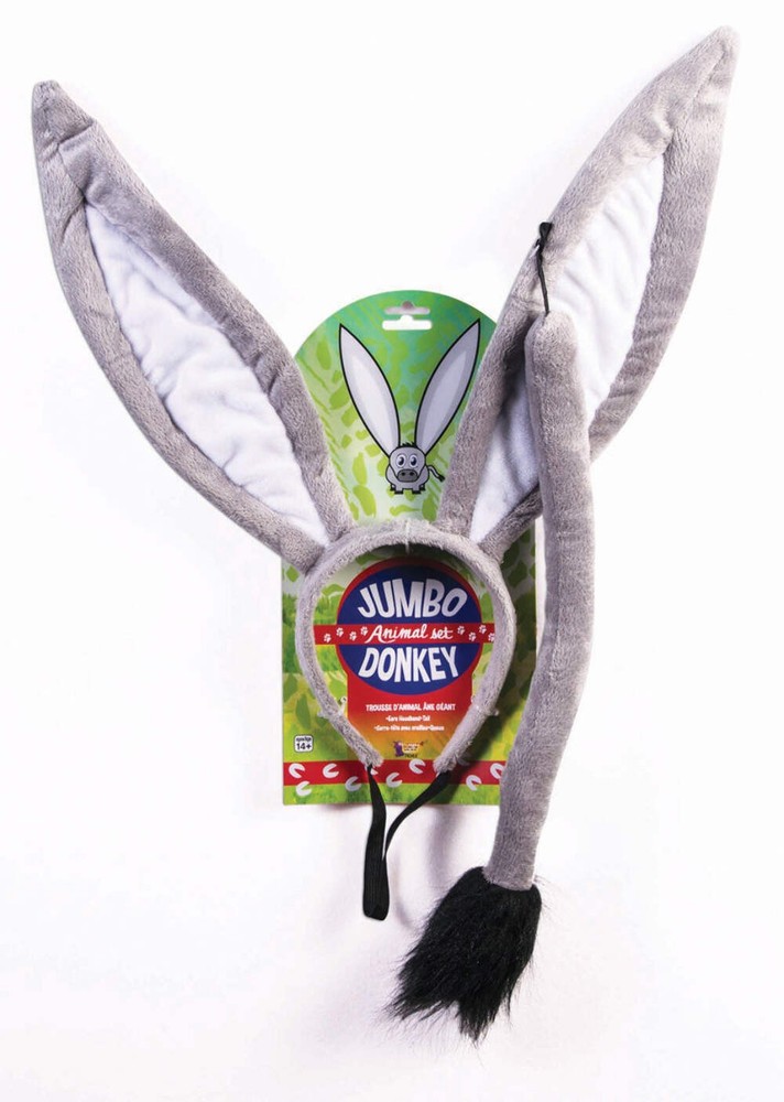 Jumbo Donkey Ears and Tail Kit