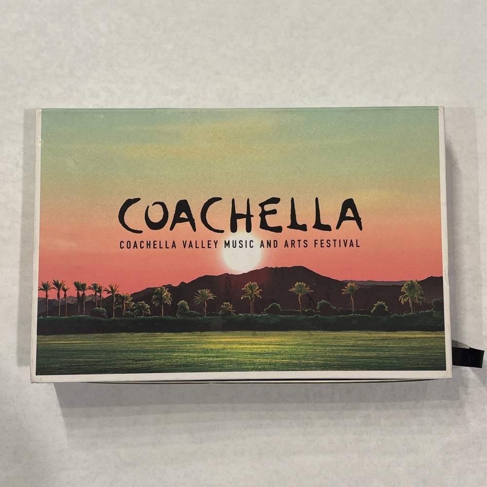 Coachella 2017 Weekend 2 Puzzle, Guidebook Souvenir Merch Box Open Box
