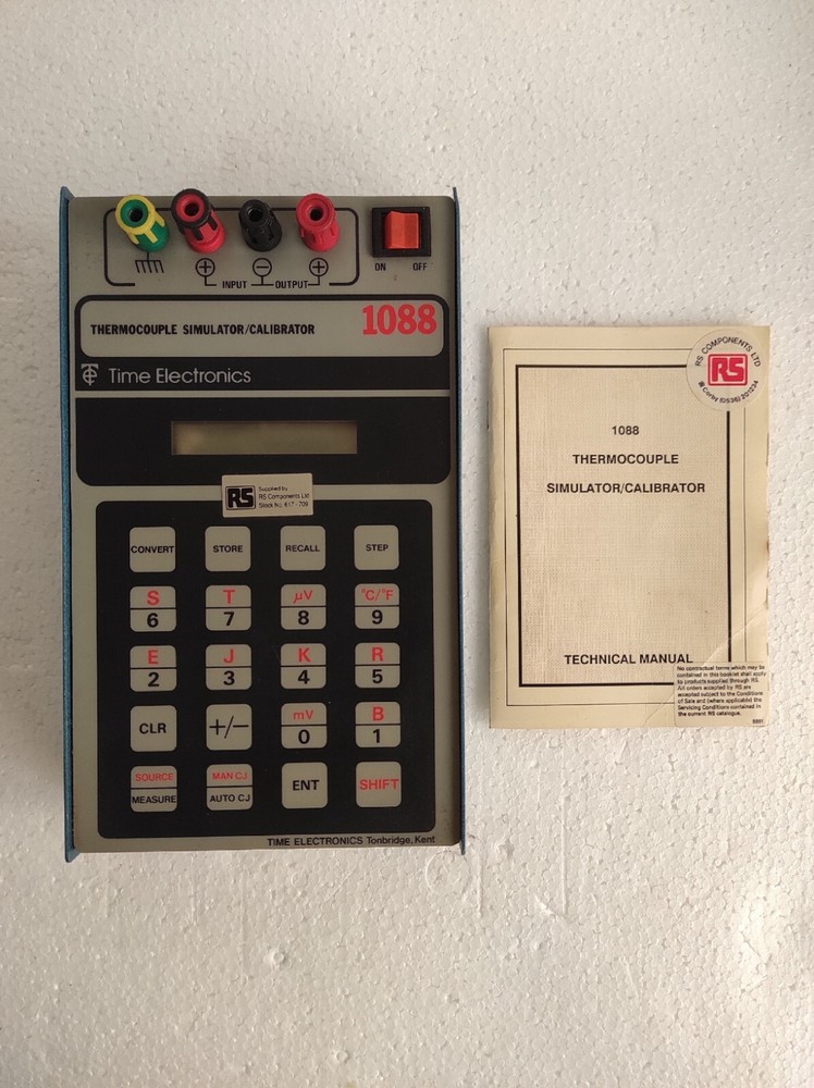 TIME ELECTRONIC 1088 THERMAL COUPLE SIMULATOR / CALIBRATOR