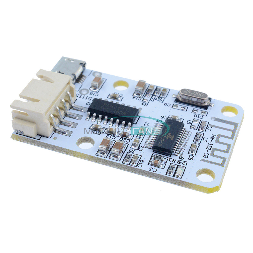 Bluetooth Audio Receiver Digital Power Amplifier Board Module 3W+3W DC5V