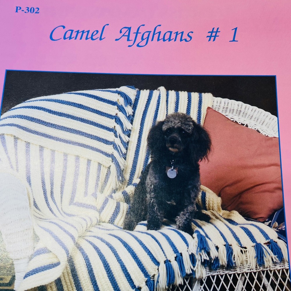 Camel Crochet 4 Patterns Baby Clothes Afghans Basic Instruction Book Sweater