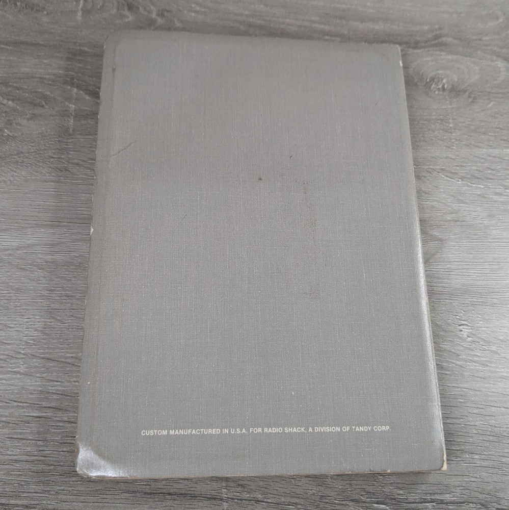 Tandy 1000 Micro Illustrator Case and Manual ONLY, NO SOFTWARE - Used