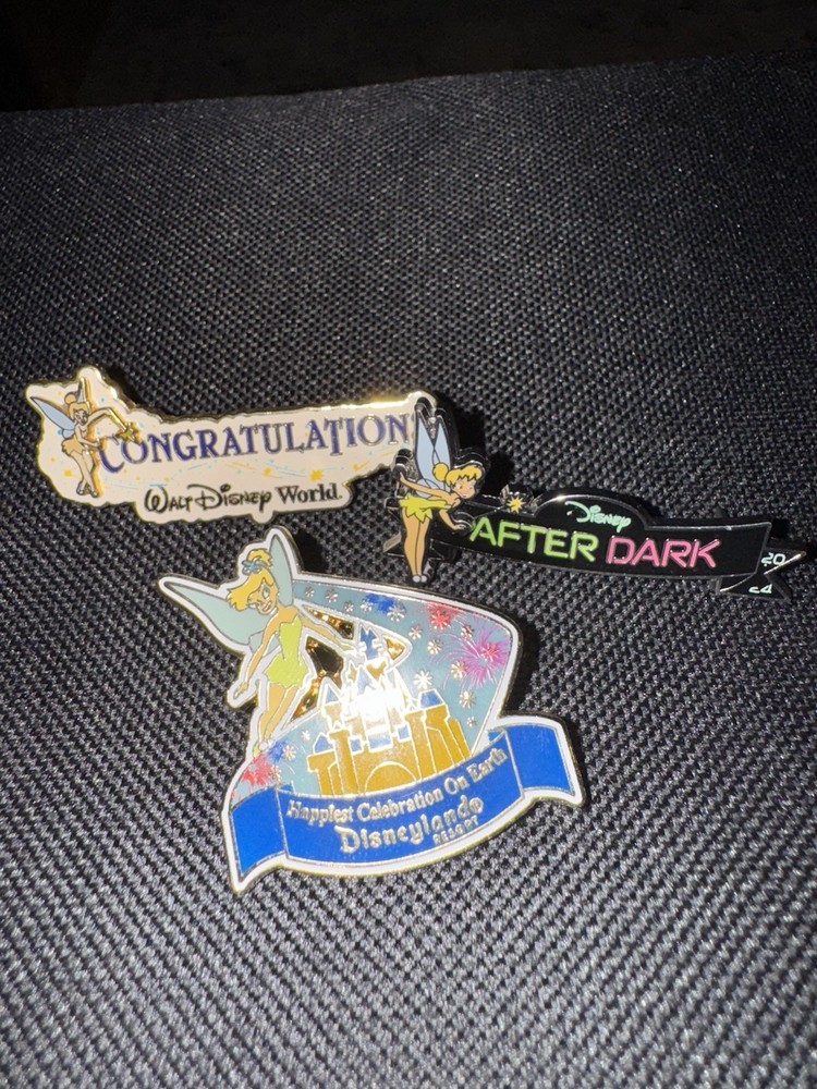 Walt Disney World- 3 Tinker Bell Pins