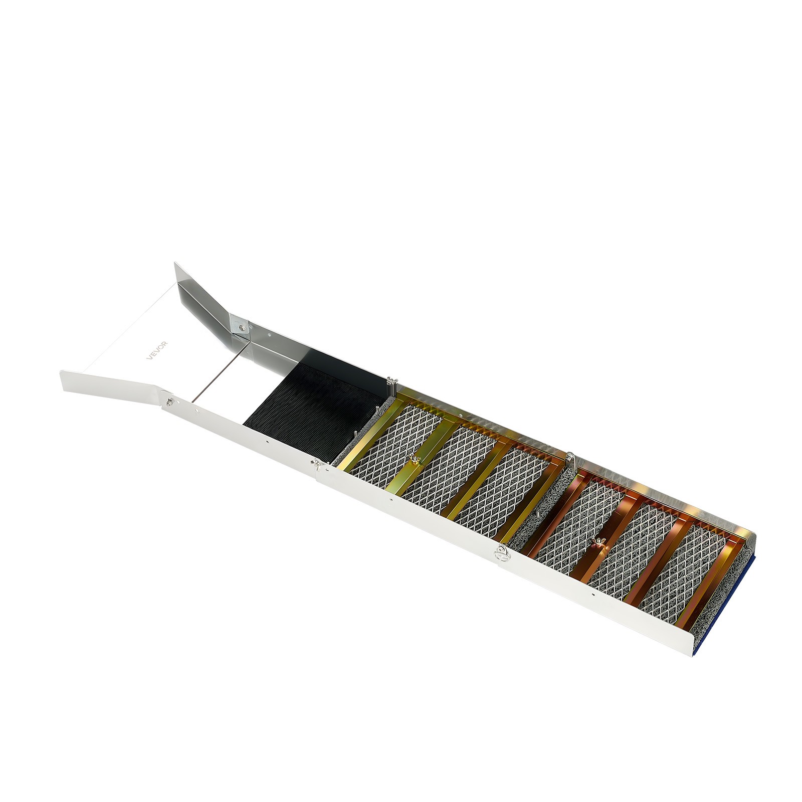 VEVOR High Banker Gold Sluice 2-in-1 Highbanker Sluice Box Aluminum Alloy 50"