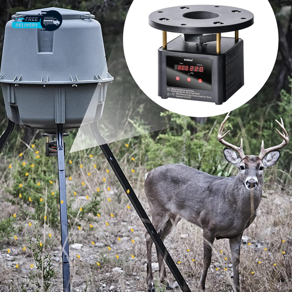 Deer Feeder Timer All-In-One Deer Feeder Motor and Timer Kit with Programable