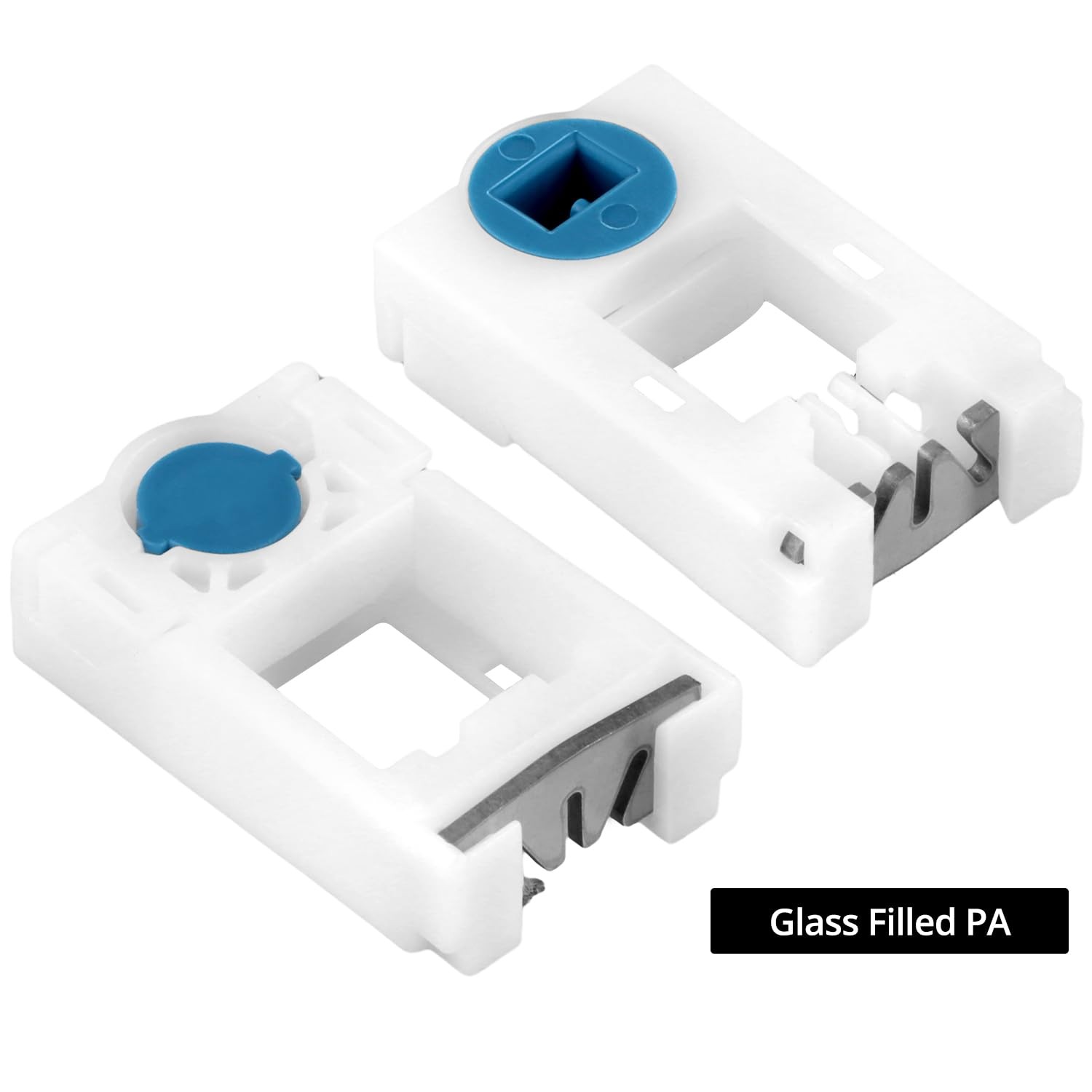 QWORK Tilt Window Spiral Balance Pivot Lock Shoe, 8 Pack Glass Filled PA...