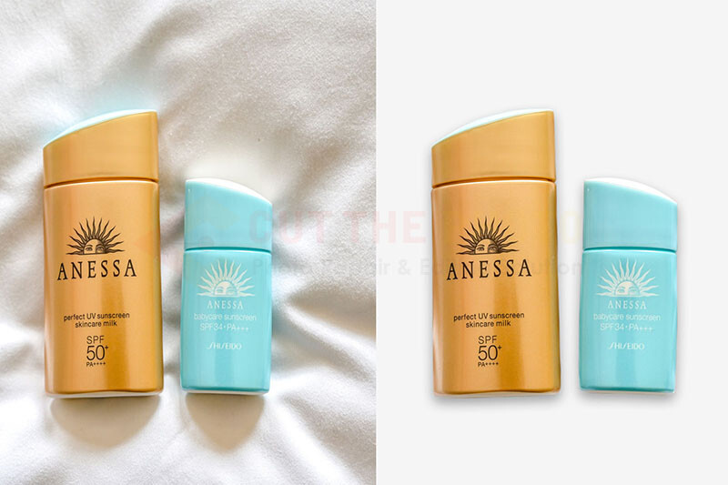 Crop Background of Products