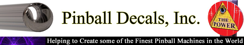 Medieval Madness Pinball Machine - PDI Target Decal Set