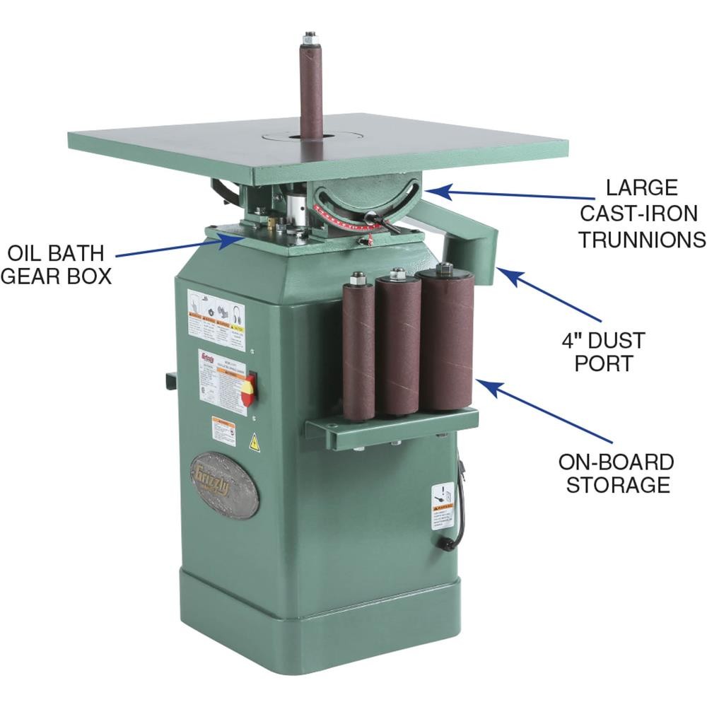 G1071 1 HP Oscillating Spindle Sander