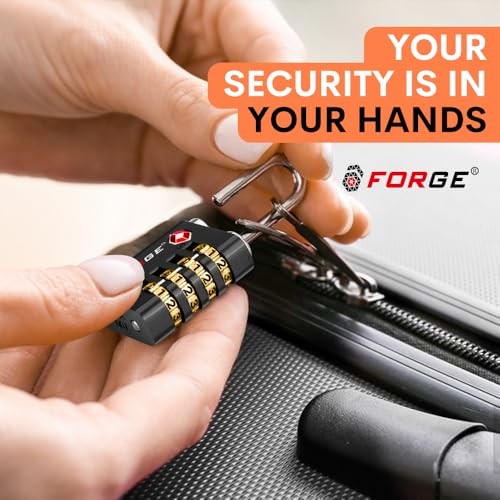 Forge Dual-Opening: Key or Combination Access Lock, TSA Approved Locks for