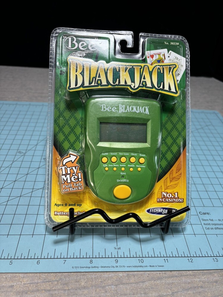 Bee Blackjack by Techno Source No. 30220 New Sealed *Tested**Working*