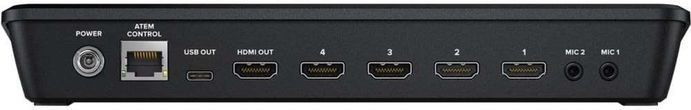 Compact 4-Camera HDMI Live Stream Switcher - Professional Quality Transitions