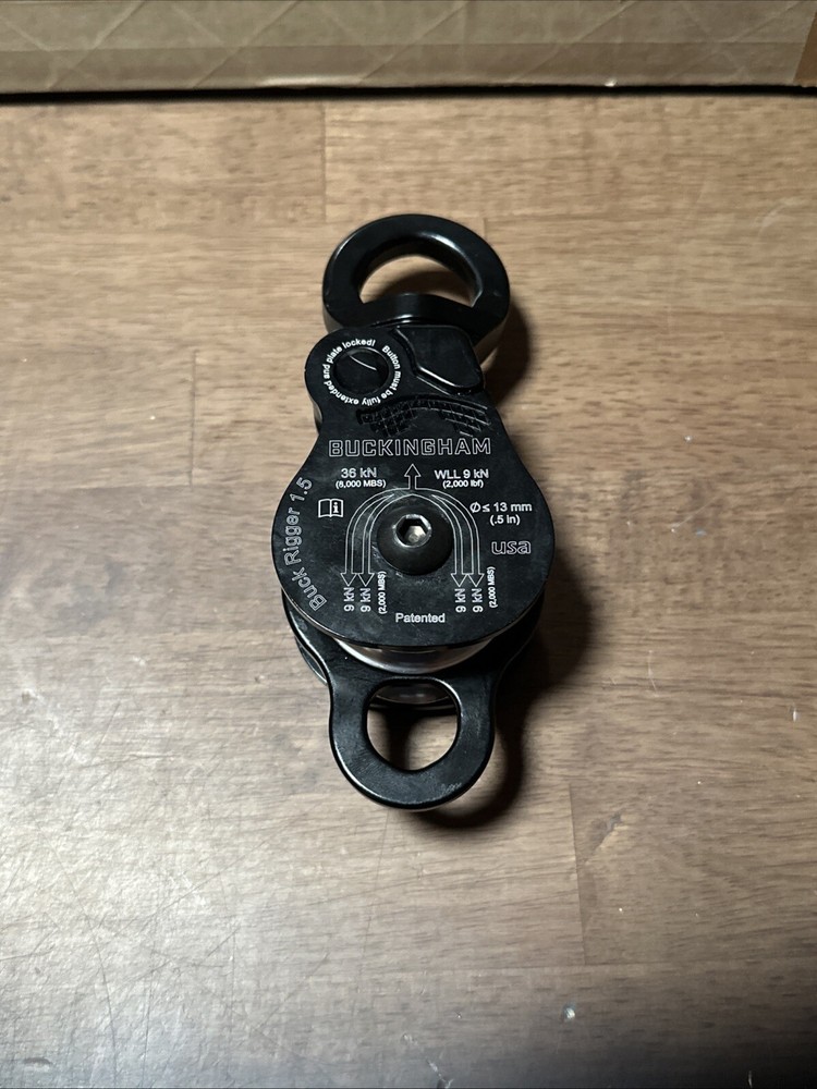 Buckingham Double Sheave BuckRigger 5007R2