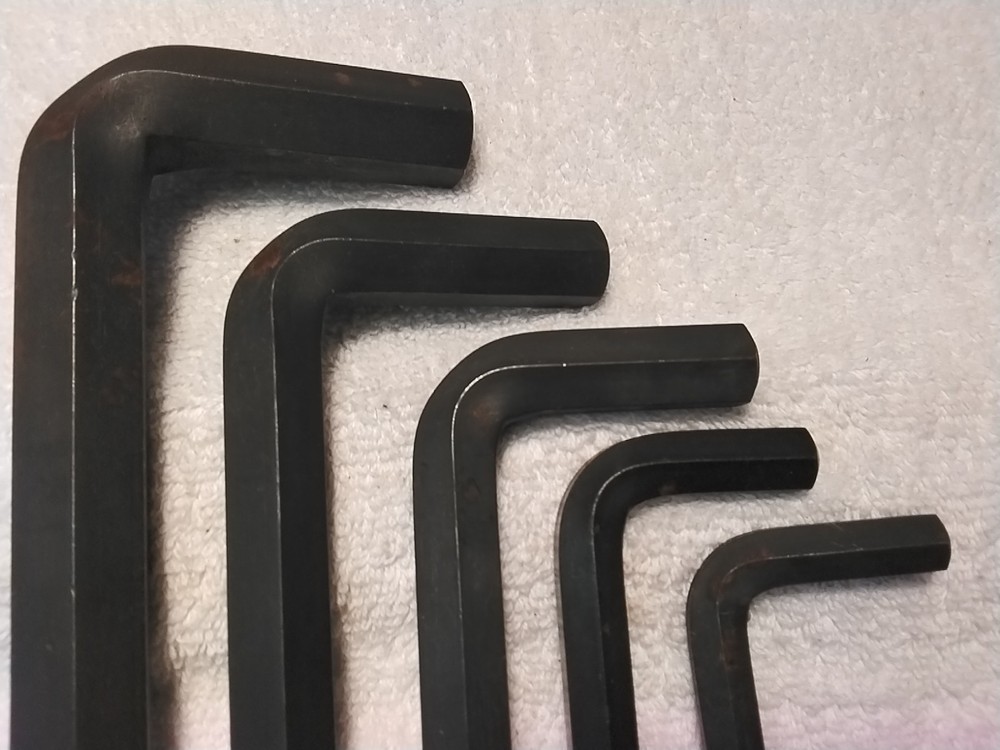 5PC L- TYPE HEX WRENCH