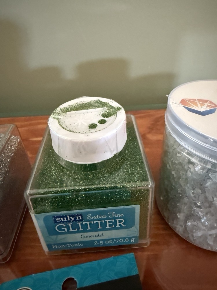 Craft Glitter & Accessories Bundle – Sulyn, Loops & Threads, Bead Landing + More