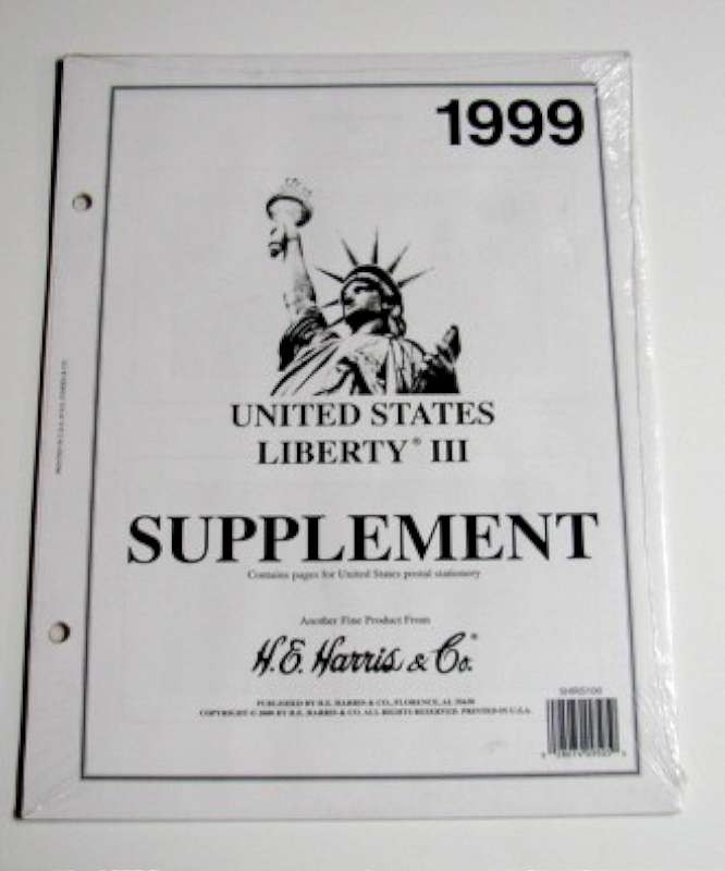 1999 US Liberty III Stamp Album Supplement (D)