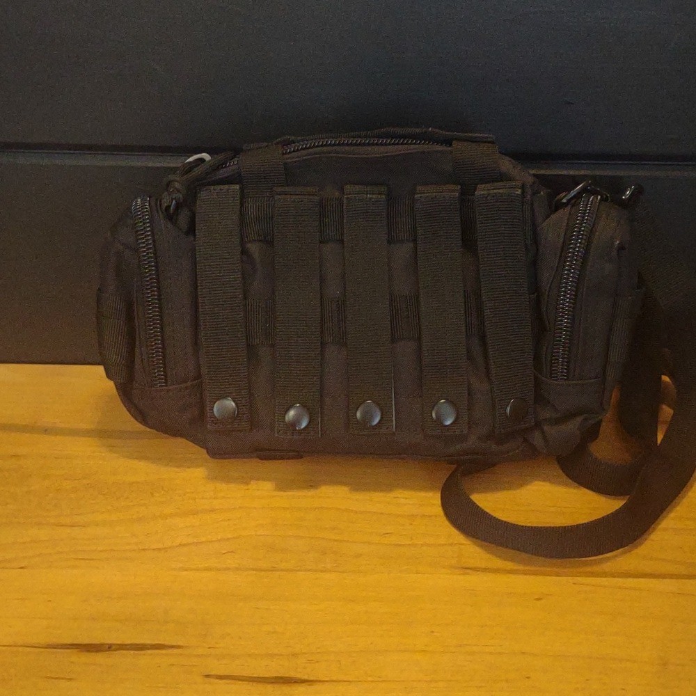 Voodoo Tactical 3 Way Deployment Black Bag
