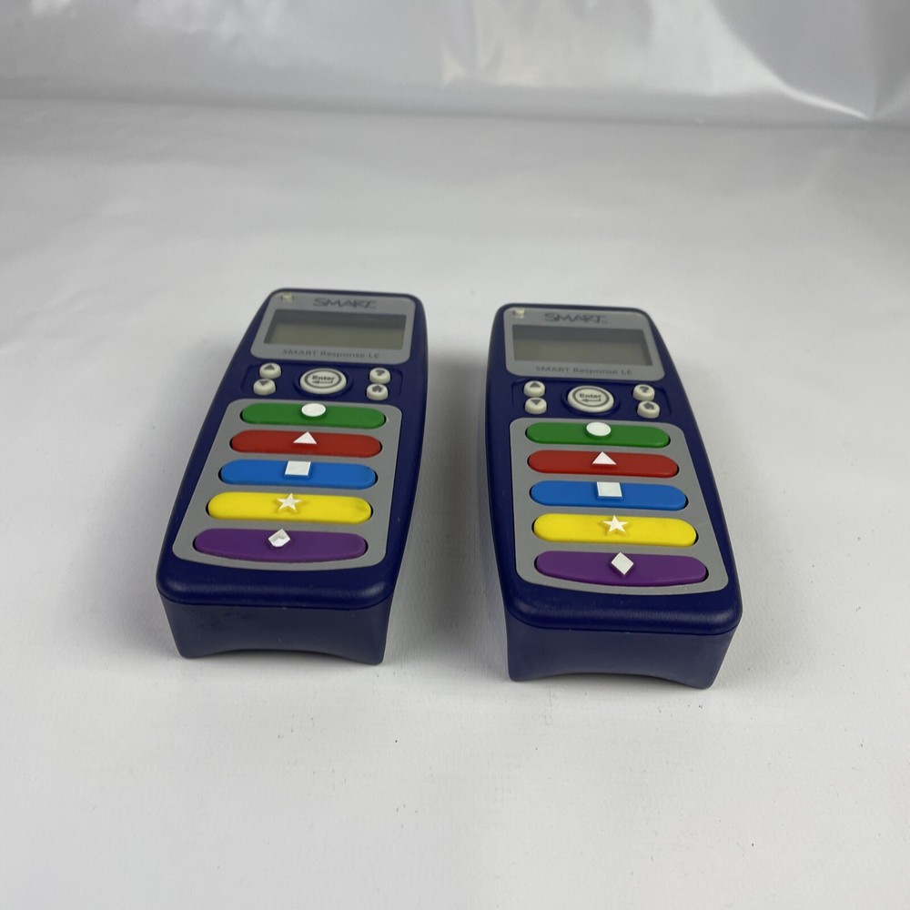 2 SMART Technologies Response LE Student Replacement Remote Control 03-00158-20