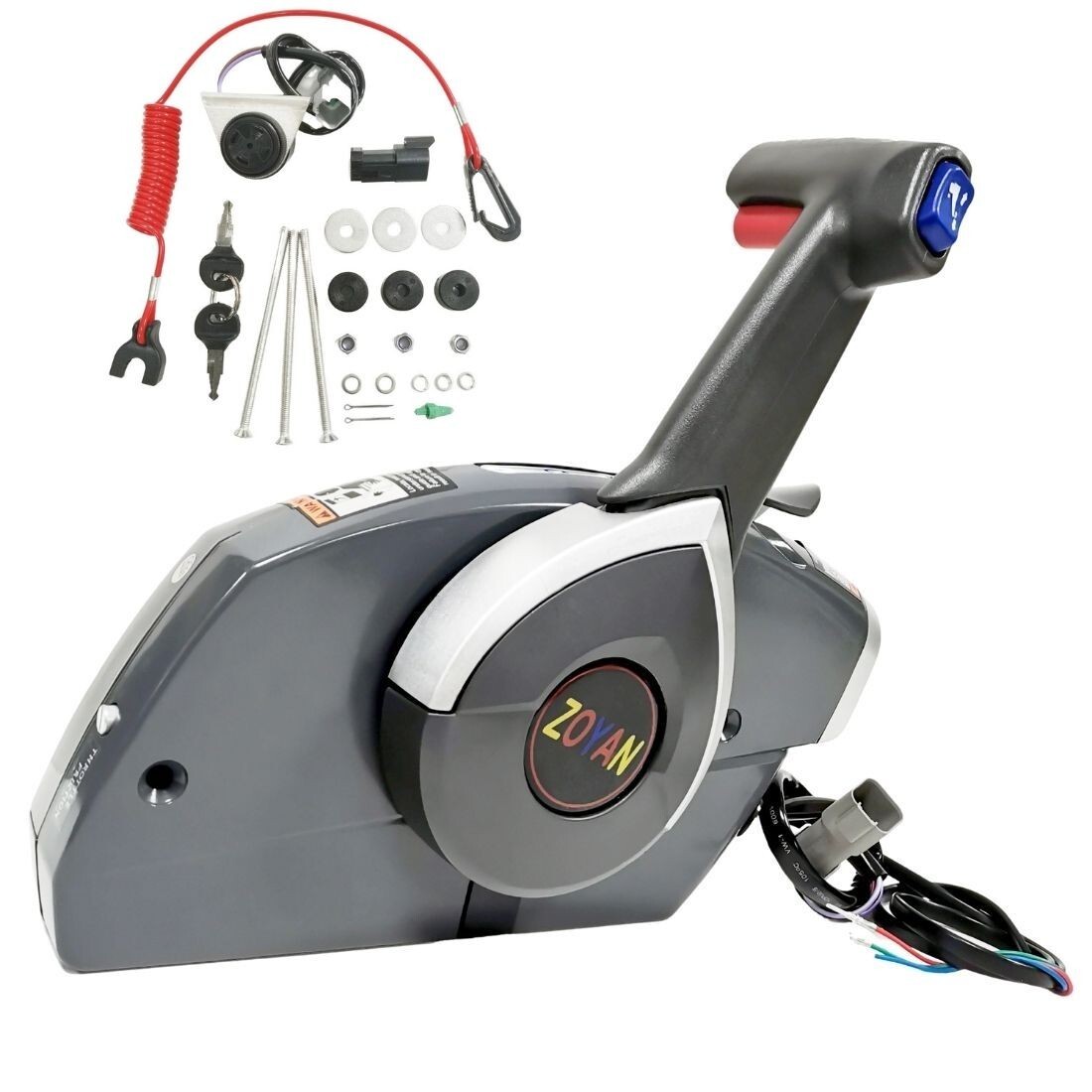 5006180 For Johnson/Evinrude/OMC BRP Side Mount Remote Control Box Push To Open