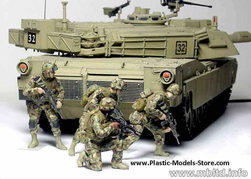 Master Box 3575 Events. Kit #1 US Marines 1/35