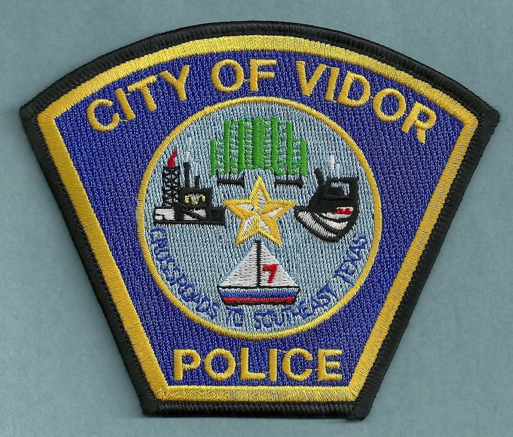 VIDOR TEXAS POLICE SHOULDER PATCH