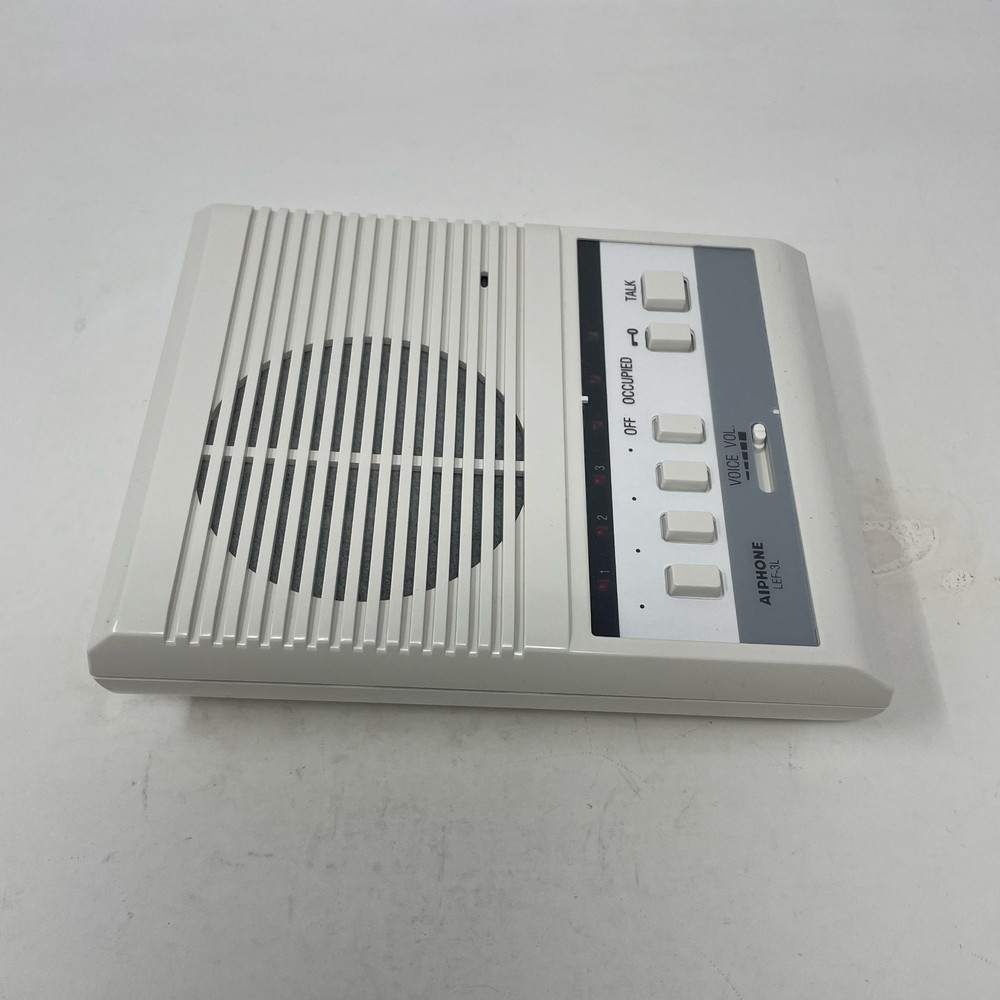 Aiphone LEF-3L 3-Call Master Intercom Station, White (12-Conductor)