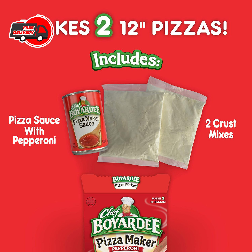 Chef Boyardee Pepperoni Pizza Maker, 31.85 oz
