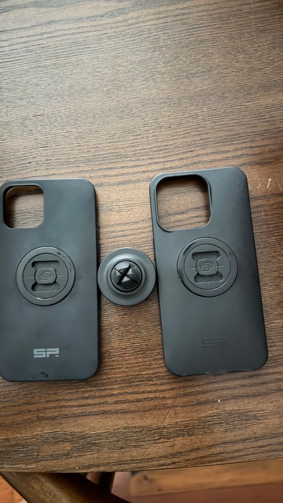 SP Connect  iPhone 12/12 Pro Phone Case Plus iPhone 14 Pro Case + Vent Mount