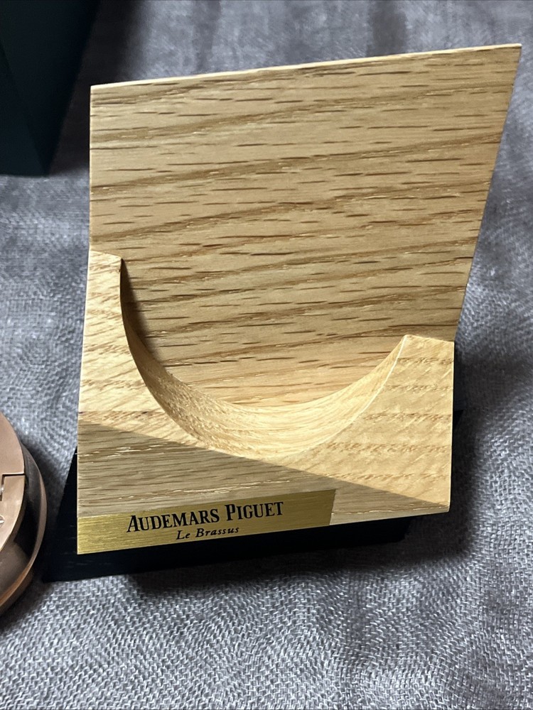 Original Audemars Piguet Code 11.59 Rose Gold Blue Dial Table Clock