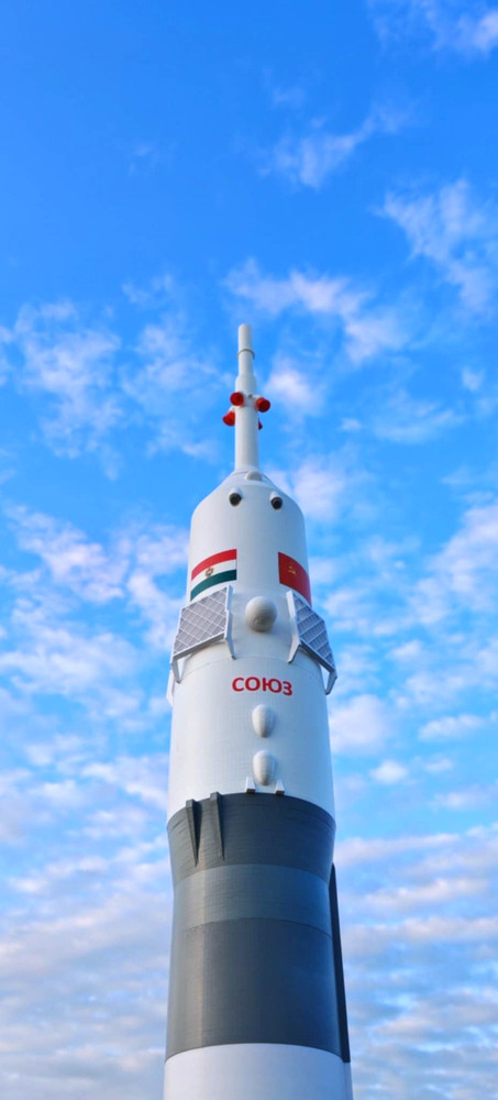 Soyuz 2.1a MS-23 Russian Model Spacecraft