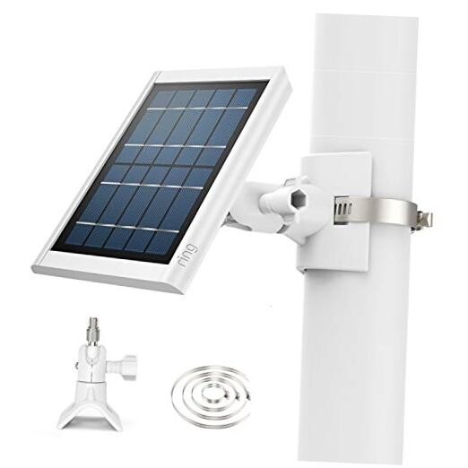 Universal Solar Panel Mount for Eufy/Ring/Reolink/Arlo Solar Panel 1 Pack White
