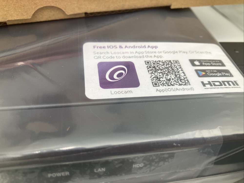 Loocam Complete Security System 4 Camera New