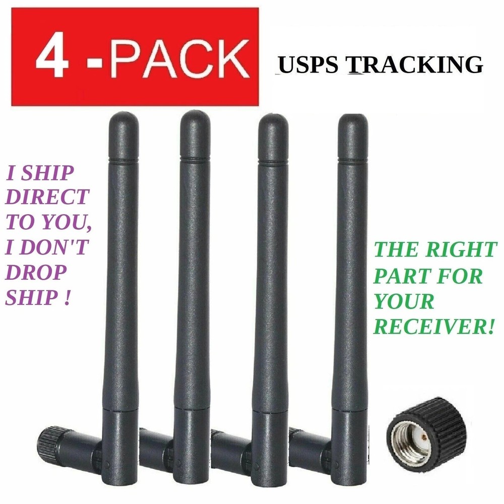 QTY 4 DENON  WIFI / BLUETOOTH ANTENNAS